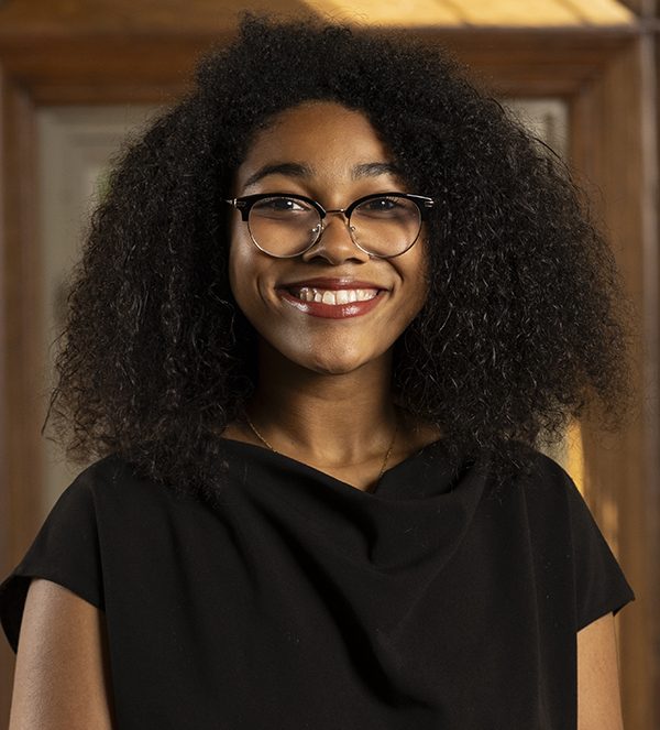 2025-09-15 -- A Washington University student who participated  in the Named Scholarship Orientation/Open House.